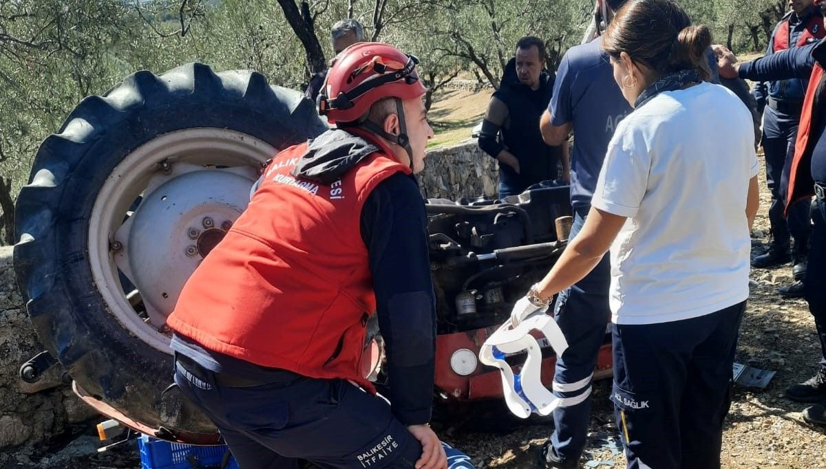 balikesirde traktor devrildi surucu yaralandi 82jv9w9c