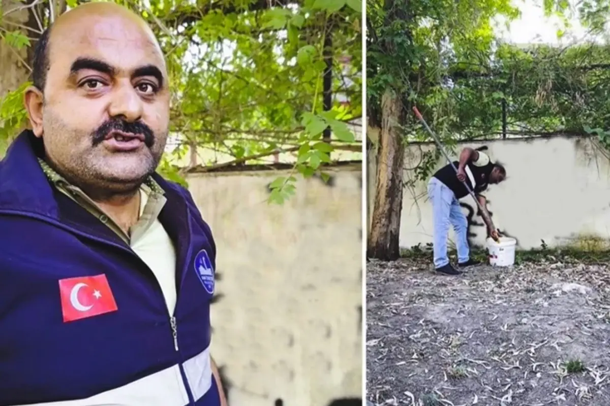 sevdasini duvara yazan vatandasa belediye personelinden tebessum ettiren mesaj fDEBMcFi.jpg