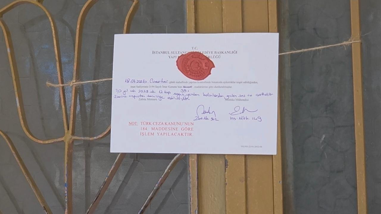 Kolonlarinda derin catlaklar olusan bina tahliye edilip muhurlendi Y78u4Qll